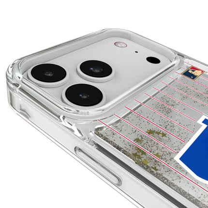 Minnesota Twins 1976-1986 - Cooperstown Collection Pinstripe Glitter Phone Case for Apple iPhone