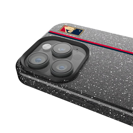 Minnesota Twins 1976-1986 - Cooperstown Collection Sidebar Black Bling Phone Case for Apple iPhone
