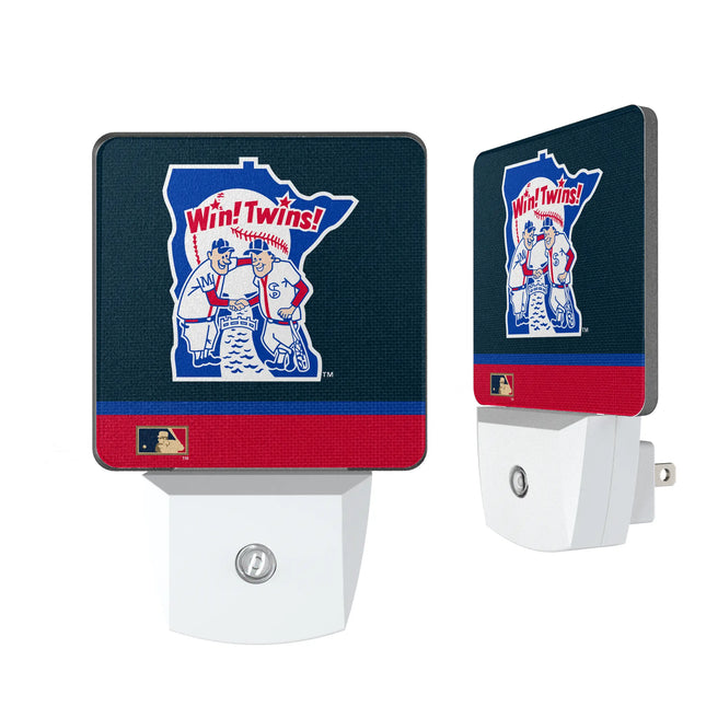 Minnesota Twins 1976-1986 - Cooperstown Collection Stripe Night Light 2-Pack