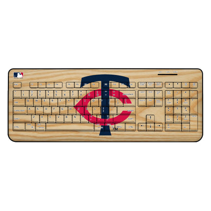 Minnesota Twins Baseball Bat Wireless USB Keyboard