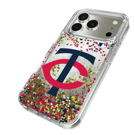 Minnesota Twins Confetti Glitter Phone Case for Apple iPhone