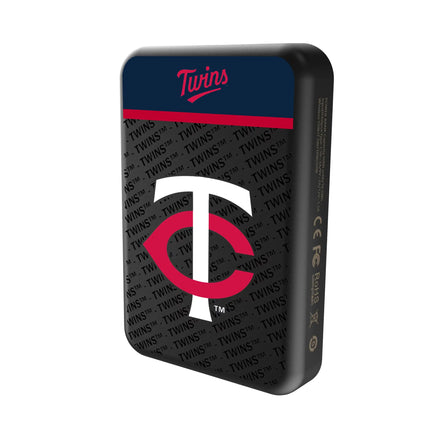 Minnesota Twins Endzone Plus Wireless Mag Power Bank