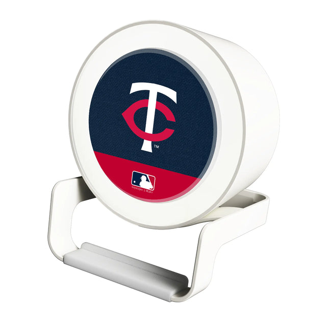 Minnesota Twins Endzone Solid Night Light Charger and Bluetooth Speaker