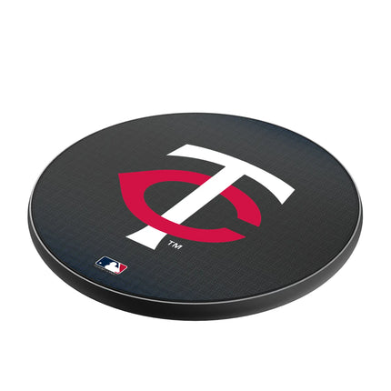 Minnesota Twins Linen 15-Watt Wireless Charger