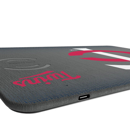 Minnesota Twins Linen 15-Watt Wireless Charger and Mouse Pad
