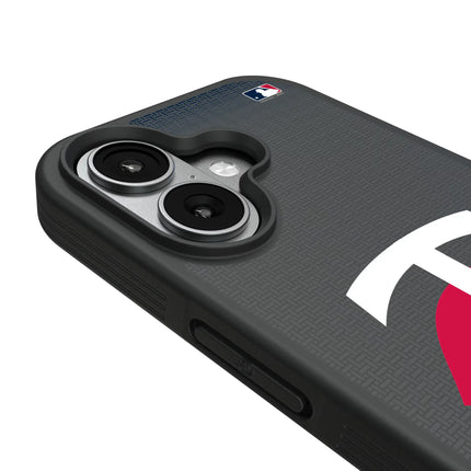 Minnesota Twins Linen Bump Phone Case for Apple iPhone