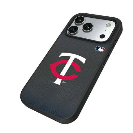 Minnesota Twins Linen Bump Phone Case for Apple iPhone