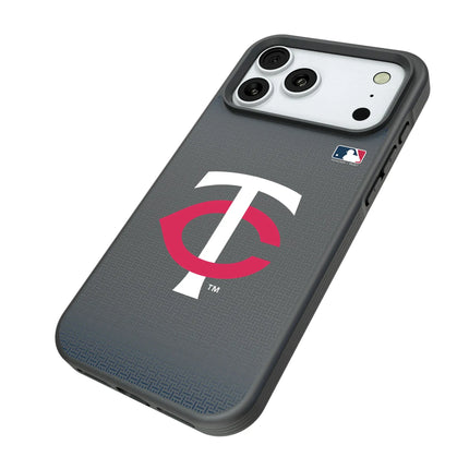 Minnesota Twins Linen Bump Phone Case for Apple iPhone