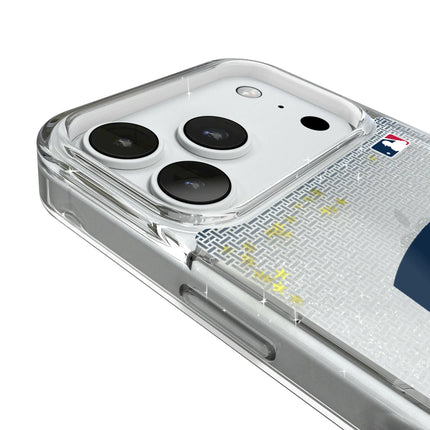 Minnesota Twins Linen Glitter Phone Case for Apple iPhone