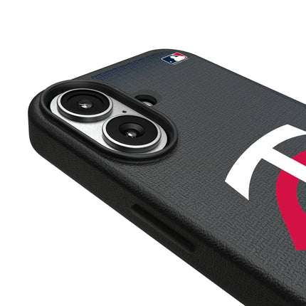 Minnesota Twins Linen MagSafe Compatible Phone Case for Apple iPhone