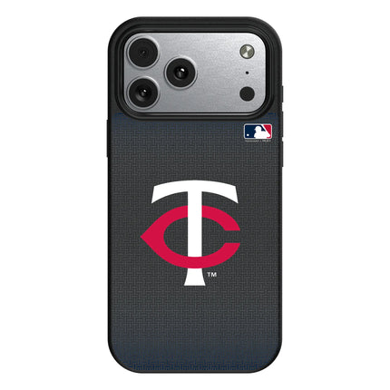 Minnesota Twins Linen MagSafe Compatible Phone Case for Apple iPhone
