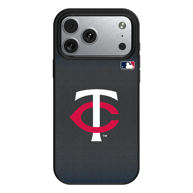 Minnesota Twins Linen MagSafe Compatible Phone Case for Apple iPhone