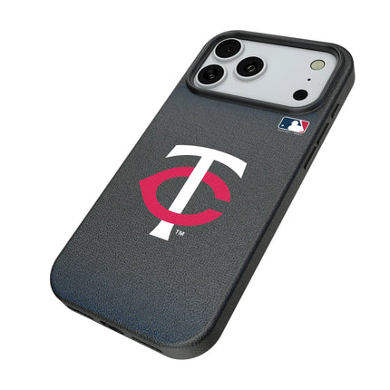 Minnesota Twins Linen MagSafe Compatible Phone Case for Apple iPhone