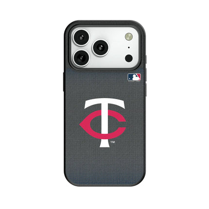 Minnesota Twins Linen MagSafe Compatible Phone Case for Apple iPhone