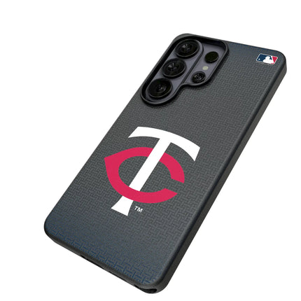 Minnesota Twins Linen MagSafe Compatible Phone Case for Samsung Galaxy