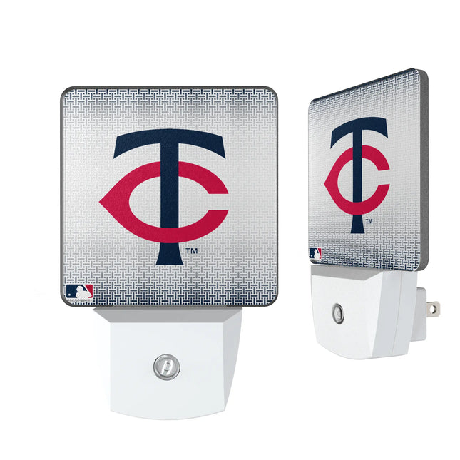 Minnesota Twins Linen Night Light 2-Pack