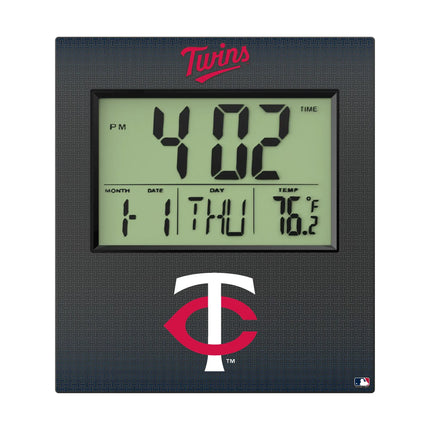 Minnesota Twins Linen Wall Clock