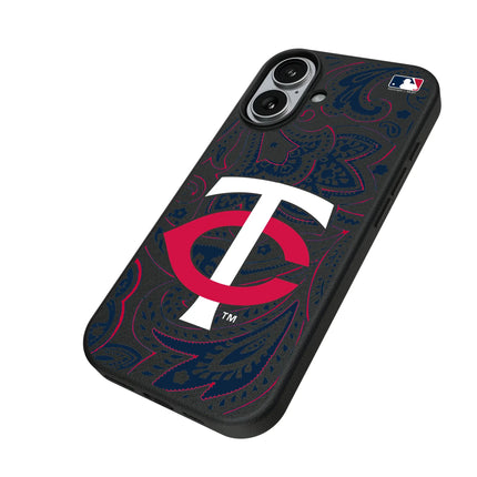 Minnesota Twins Paisley MagSafe Compatible Phone Case for Apple iPhone