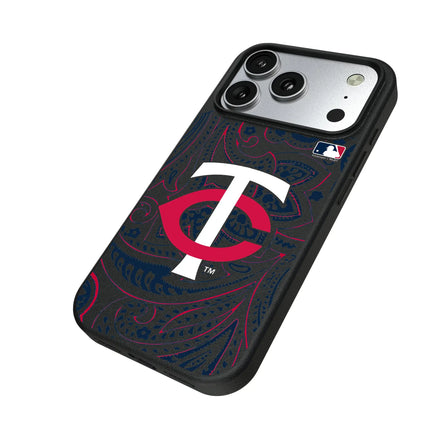 Minnesota Twins Paisley MagSafe Compatible Phone Case for Apple iPhone