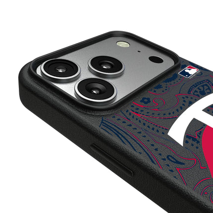 Minnesota Twins Paisley MagSafe Compatible Phone Case for Apple iPhone