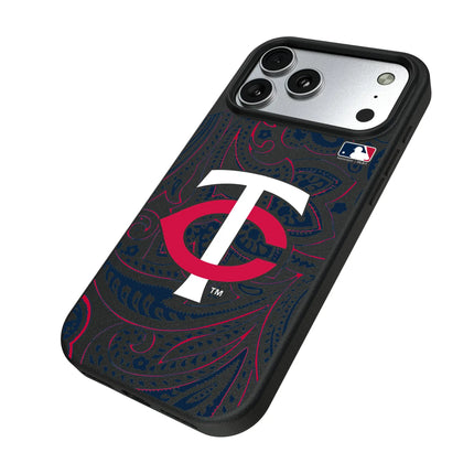 Minnesota Twins Paisley MagSafe Compatible Phone Case for Apple iPhone