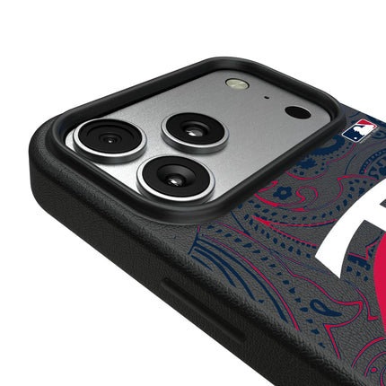 Minnesota Twins Paisley MagSafe Compatible Phone Case for Apple iPhone