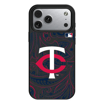 Minnesota Twins Paisley MagSafe Compatible Phone Case for Apple iPhone
