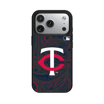 Minnesota Twins Paisley MagSafe Compatible Phone Case for Apple iPhone