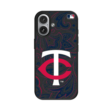 Minnesota Twins Paisley MagSafe Compatible Phone Case for Apple iPhone