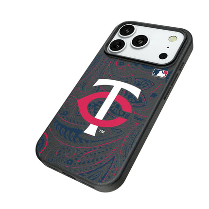 Minnesota Twins Paisley MagSafe Compatible Phone Case for Apple iPhone