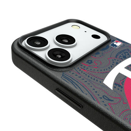 Minnesota Twins Paisley MagSafe Compatible Phone Case for Apple iPhone