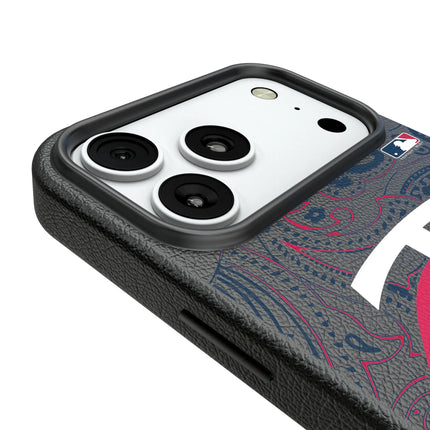 Minnesota Twins Paisley MagSafe Compatible Phone Case for Apple iPhone