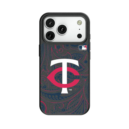 Minnesota Twins Paisley MagSafe Compatible Phone Case for Apple iPhone