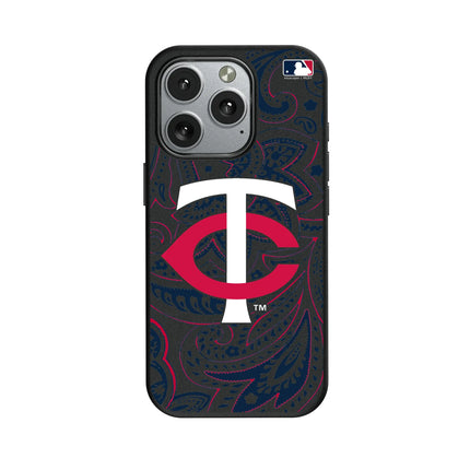 Minnesota Twins Paisley MagSafe Compatible Phone Case for Apple iPhone