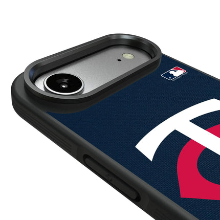 Minnesota Twins Solid Bump Phone Case for Apple iPhone