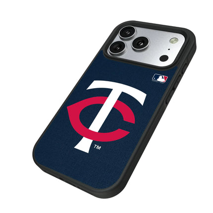 Minnesota Twins Solid Bump Phone Case for Apple iPhone