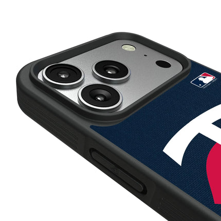 Minnesota Twins Solid Bump Phone Case for Apple iPhone