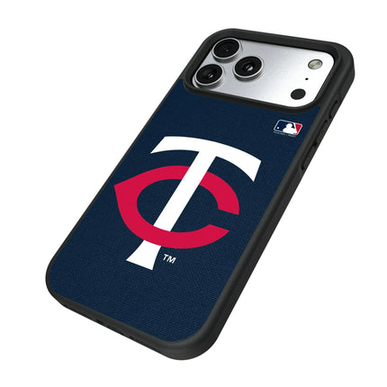 Minnesota Twins Solid Bump Phone Case for Apple iPhone