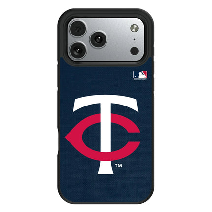 Minnesota Twins Solid Bump Phone Case for Apple iPhone