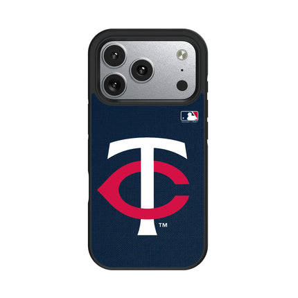 Minnesota Twins Solid Bump Phone Case for Apple iPhone