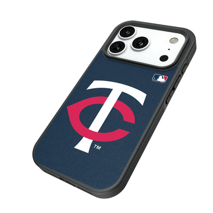 Minnesota Twins Solid Bump Phone Case for Apple iPhone