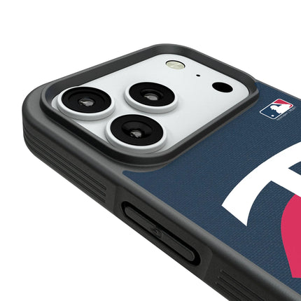 Minnesota Twins Solid Bump Phone Case for Apple iPhone