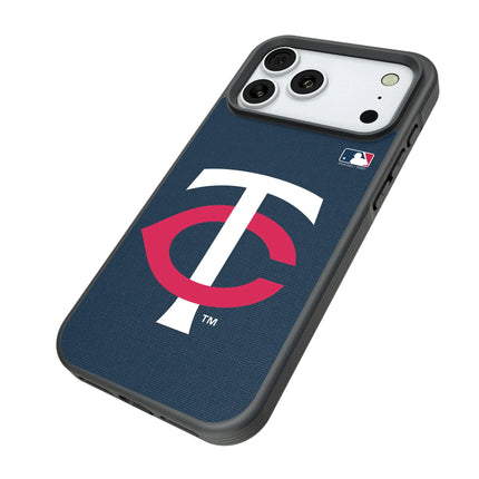 Minnesota Twins Solid Bump Phone Case for Apple iPhone