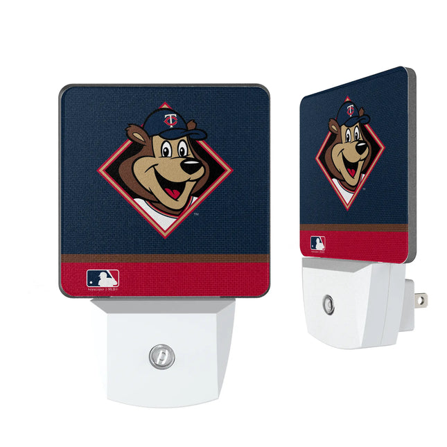 Minnesota Twins Stripe Night Light 2-Pack