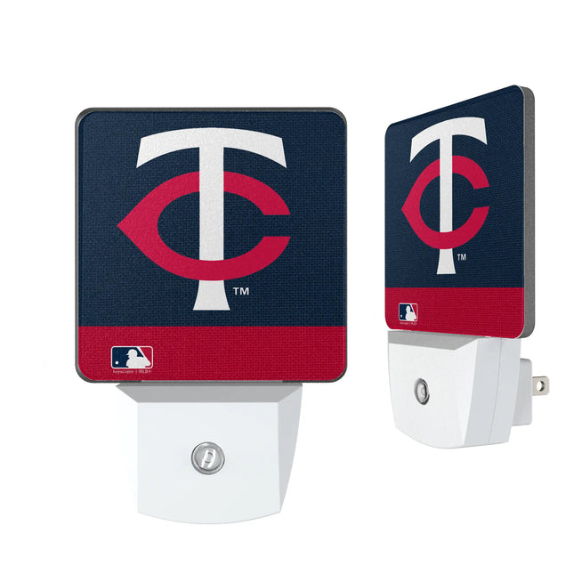 Minnesota Twins Stripe Night Light 2-Pack