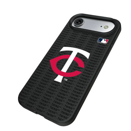 Minnesota Twins Text Backdrop MagSafe Compatible Phone Case for Apple iPhone