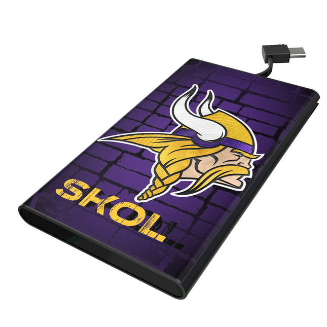 Minnesota Vikings Brick 5000mAh Flat Powerbank