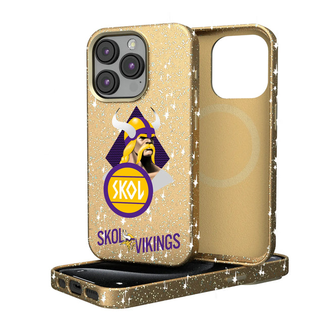 Minnesota Vikings Deco Bling Phone Case for Apple iPhone