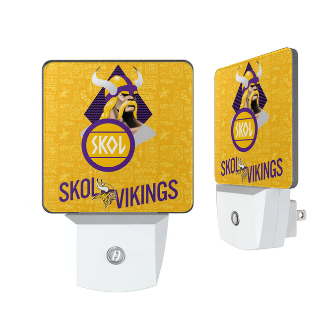 Minnesota Vikings Deco Night Light 2-Pack