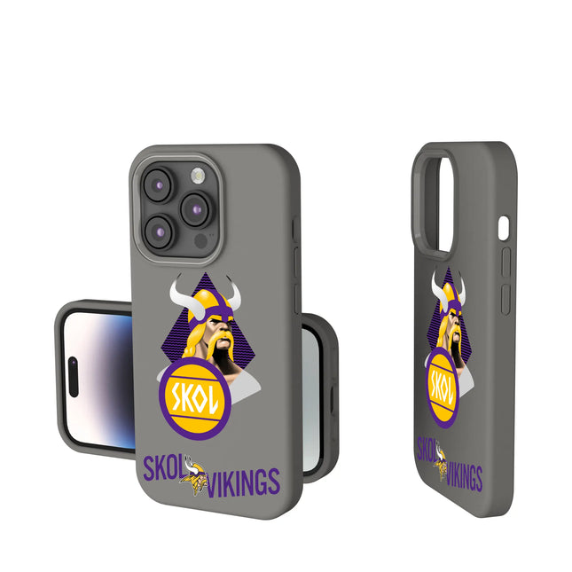 Minnesota Vikings Deco Soft Touch Phone Case for Apple iPhone